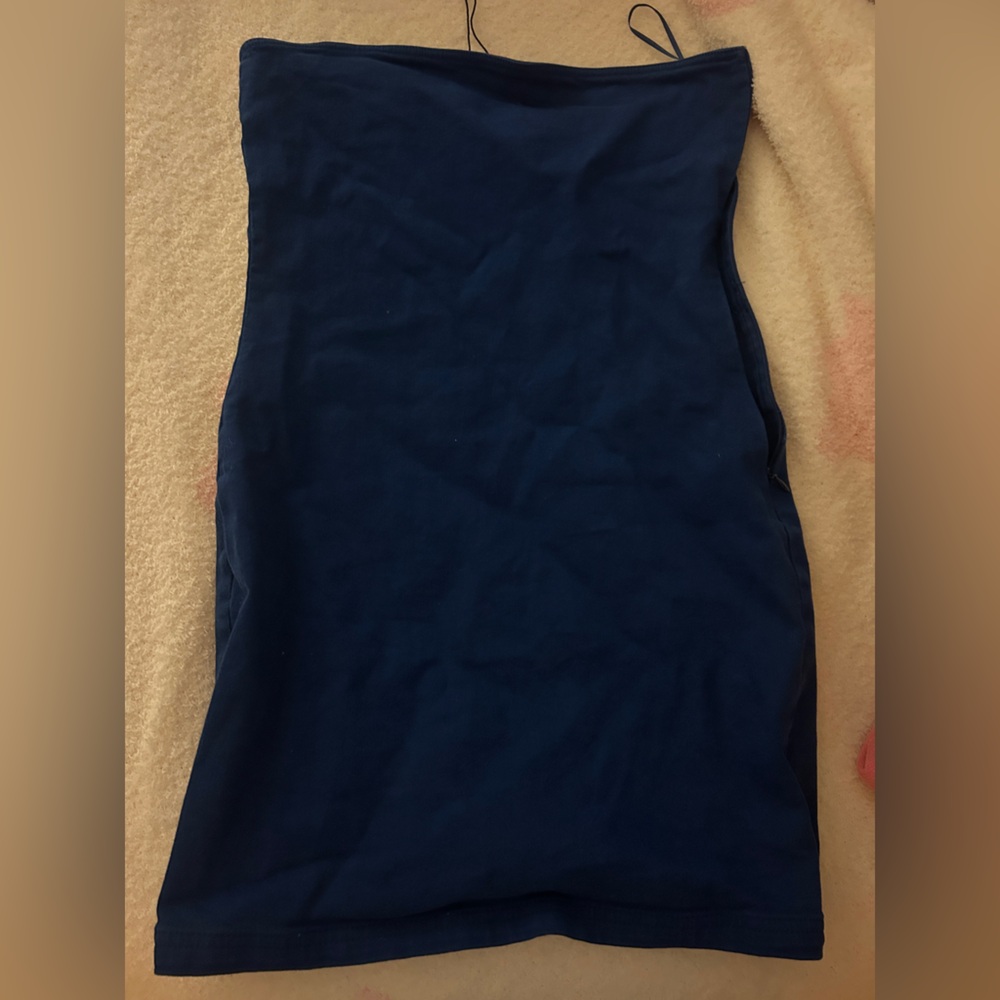 Mini strapless zara dress